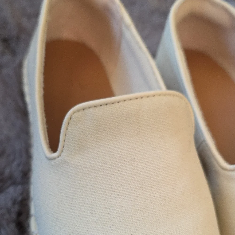 Universal Thread Cream Espadrilles Slip-On Shoes 7